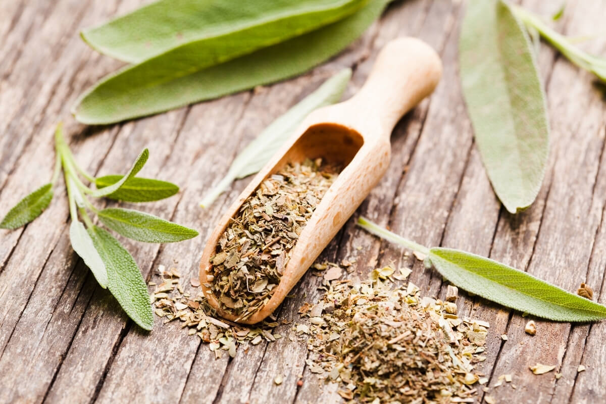 Dried Sage Leaves